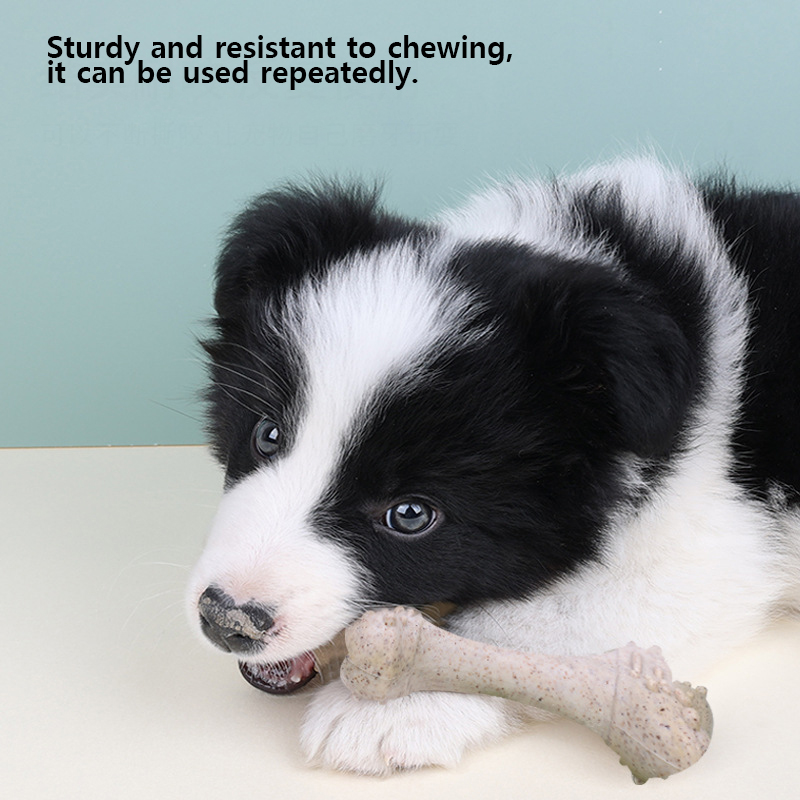 Teeth Cleaning Dog Chew Bone - 12 cm – zabawki dla zwierząt,