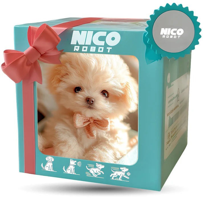 Nico Robot – pluszowy, elektro – Interactive Squeaky Plush Dog Toy recenzja i cena